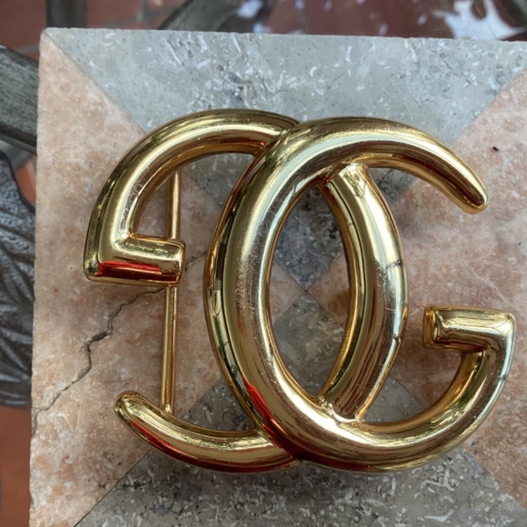 Authentic Gucci Double GG Belt Buckle main image 5